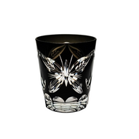 Edo Kiriko "Ink Butterfly" Whiskey Glass