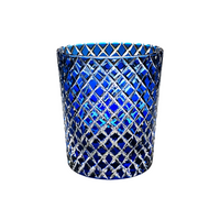 Edo Kiriko Handcrafted Seven Treasure Whiskey Glass